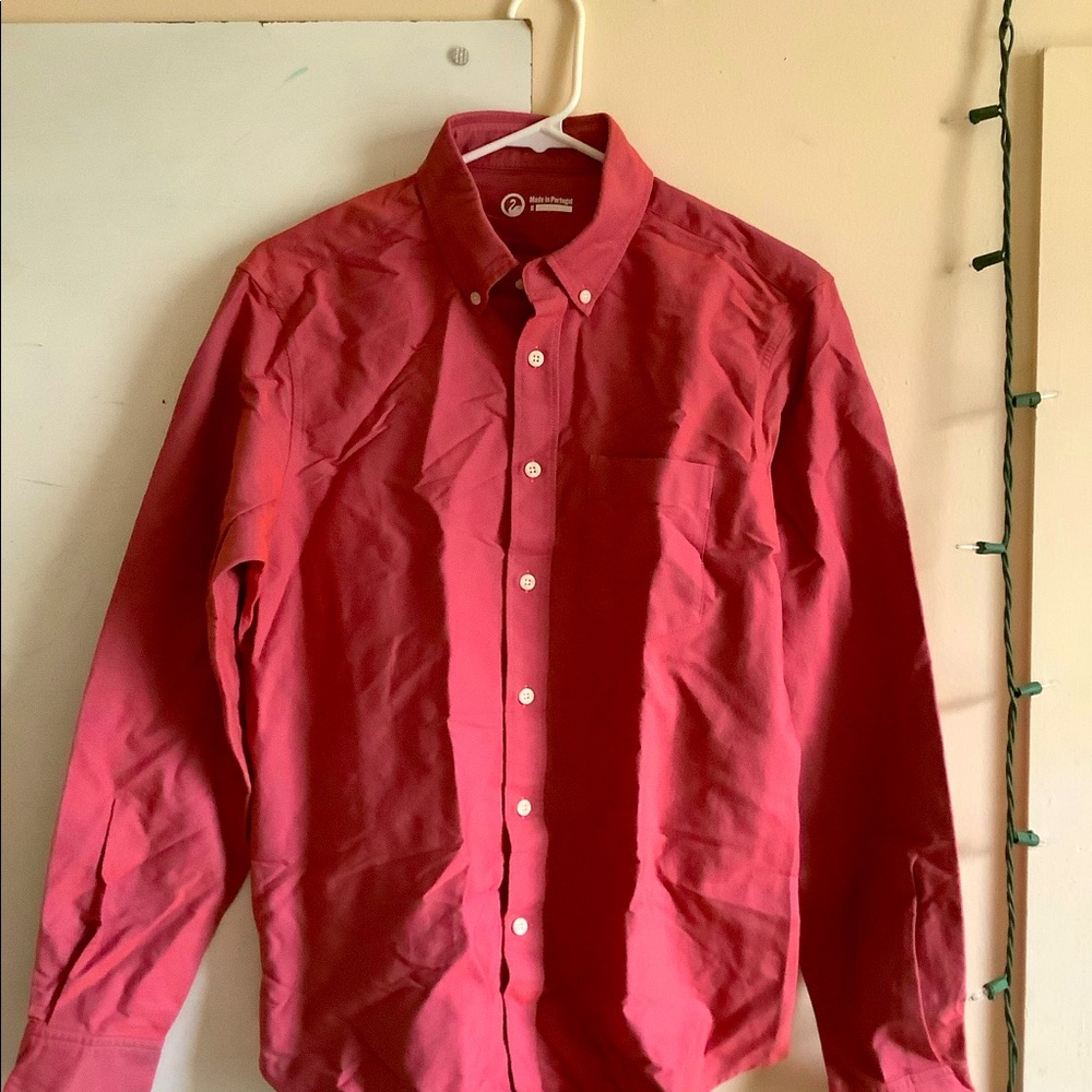 Nyco oxford flame chambray